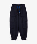 Joggeri pentru băiat, cu buzunare cargo, albaștri Gulliver