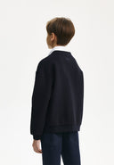 Синя жилетка с мека свободна форма от Gulliver