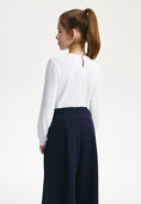 Бяла блуза с дълъг ръкав от Gulliver