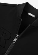 Черен суитшърт-бомбър от Gulliver