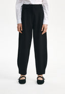 Черни трикотажни панталони тип слоучи (от англ. slouchy – свободни, торбести) от Gulliver