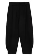 Черни трикотажни панталони тип слоучи (от англ. slouchy – свободни, торбести) от Gulliver