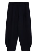 Сини трикотажни панталони тип слоучи (от англ. slouchy – свободни, торбести) от Gulliver