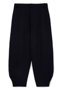 Сини трикотажни панталони тип слоучи (от англ. slouchy – свободни, торбести) от Gulliver