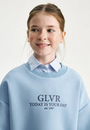 Светлосин суитшърт от Gulliver