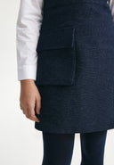 Син сукман, изработен от памучен текстил от Gulliver