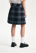 Синя училищна пола на каре от Gulliver