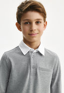 Поло тениска с дълъг ръкав от Gulliver