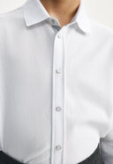 Бяла риза с дълъг ръкав от Gulliver