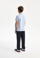 Изчистено светлосиньо поло с къс ръкав от Gulliver