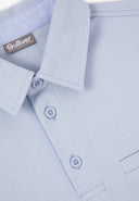 Изчистено светлосиньо поло с къс ръкав от Gulliver