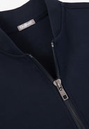 Син суитшърт-бомбър с предно закопчаване от Gulliver