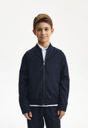 Син бомбър от костюмна материя от Gulliver