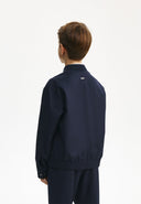 Син бомбър от костюмна материя от Gulliver