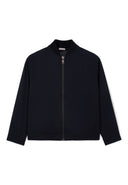 Син бомбър от костюмна материя от Gulliver