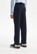 Сини трикотажни панталони с права кройка от Gulliver