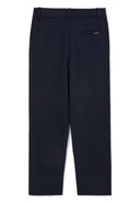 Сини трикотажни панталони с права кройка от Gulliver