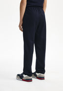 Сини панталони с колан на ластик и връзки от Gulliver