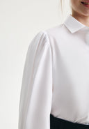 Бяла блуза с дълъг ръкав от Gulliver