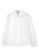 Бяла блуза с дълъг ръкав от Gulliver