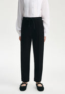 Черни трикотажни панталони от Gulliver